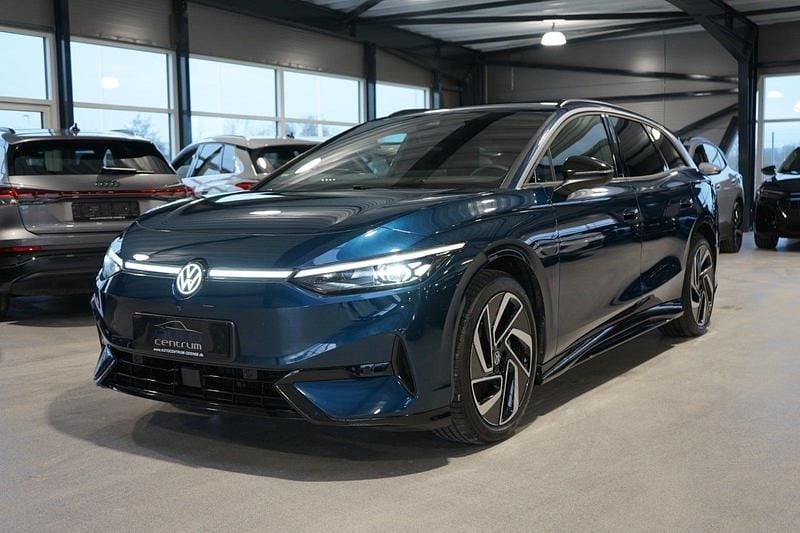 Blåmetal Brugt 2025 VW ID.7 Style Stationcar | 414.900 kr. (God pris) - Billede 1/4