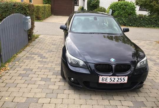 Solgt BMW 550 4,8 V8, brugt 2008, km 191.000 i Herfølge