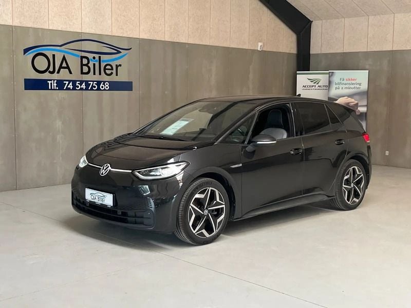 Gråmetal Brugt 2021 VW ID.3 Pro Performance Hatchback | 199.900 kr. (Lidt for dyr) - Billede 1/4