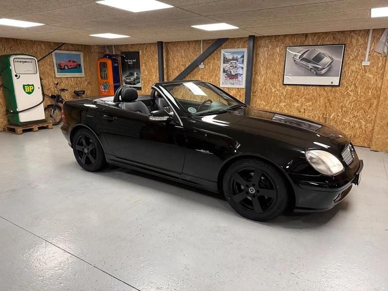 Brugt Mercedes SLK230 Edition 197 HK (144 kW) 2004 Sort Cabriolet