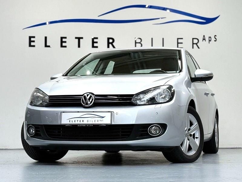 Sølvmetal Brugt 2011 VW Golf VI Comfortline Hatchback | 79.900 kr. (Dyr) - Billede 1/4