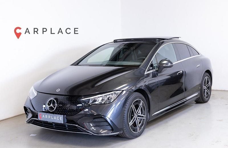 Brugt Mercedes EQE300 AMG line 180 kW (245 HK) 2024 Gråmetal Sedan
