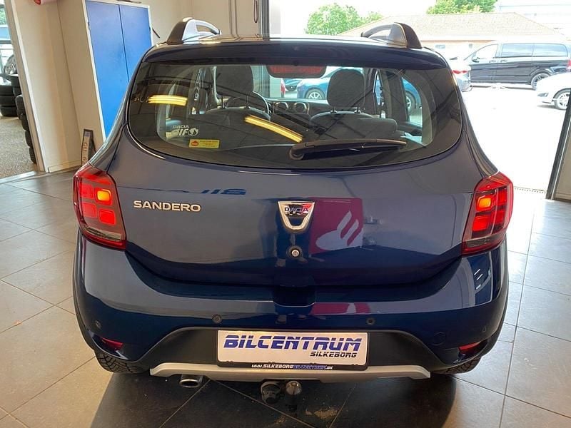 Brugt Dacia Sandero Stepway 95 HK (69 kW) 2019 Blåmetal Hatchback