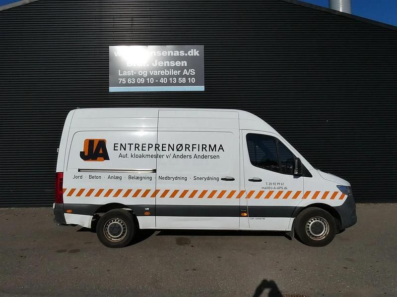 Brugt Mercedes Sprinter 163 HK (119 kW) 2019 Hvid Van