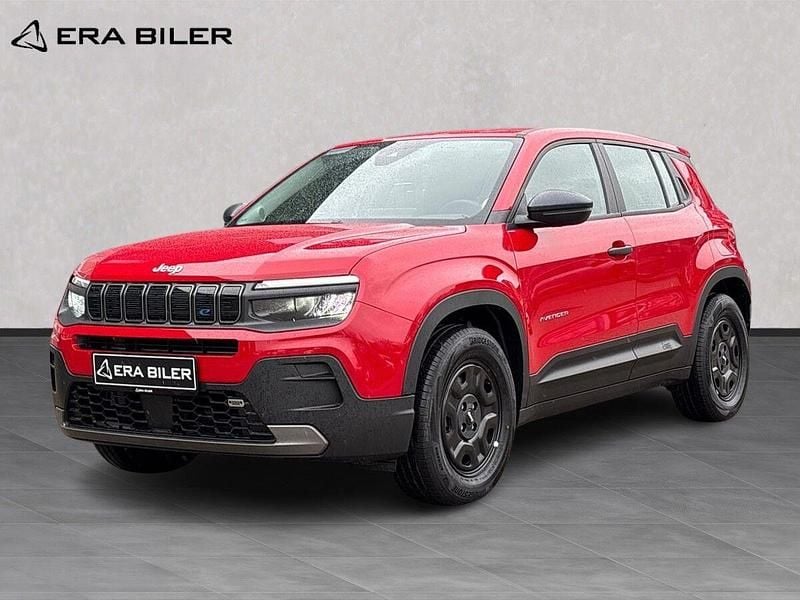 Ruby red Ny 2025 Jeep Avenger EV Summit SUV | 199.900 kr. (Super pris) - Billede 1/4