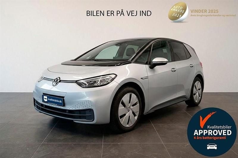 Brugt VW ID.3 Life 150 kW (204 HK) 2021 Sølvmetal Hatchback