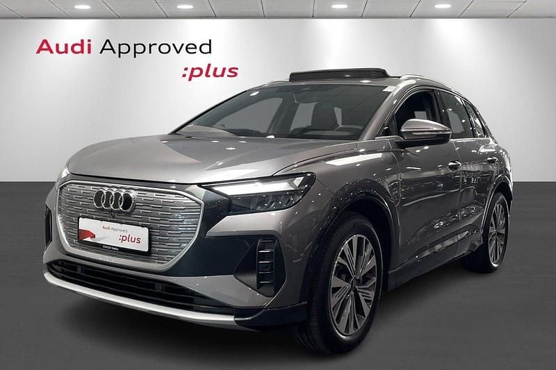 Gråmetal Brugt 2025 Audi Q4 e-tron Advanced SUV | 379.900 kr. (Fair pris) - Billede 1/4