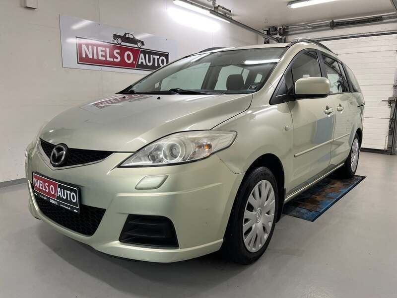 Lysgrønmetal Brugt 2008 Mazda 5 Touring MPV | 29.900 kr. (Fair pris) - Billede 1/4