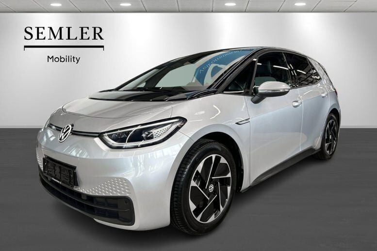 Sølvmetal Brugt 2021 VW ID.3 Pro Performance Hatchback | 189.900 kr. (Fair pris) - Billede 1/4