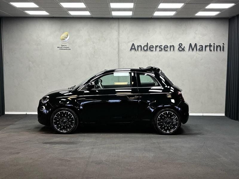 Brugt Fiat 500e La Prima 86 kW (118 HK) 2023 Onyxblack Cabriolet