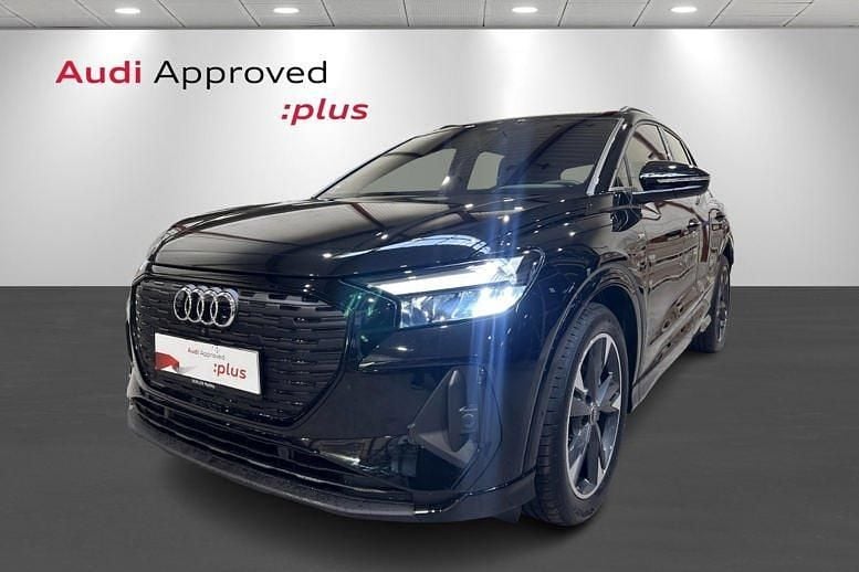 Sortmetal Brugt 2025 Audi Q4 e-tron Design SUV | 404.900 kr. (Fair pris) - Billede 1/4