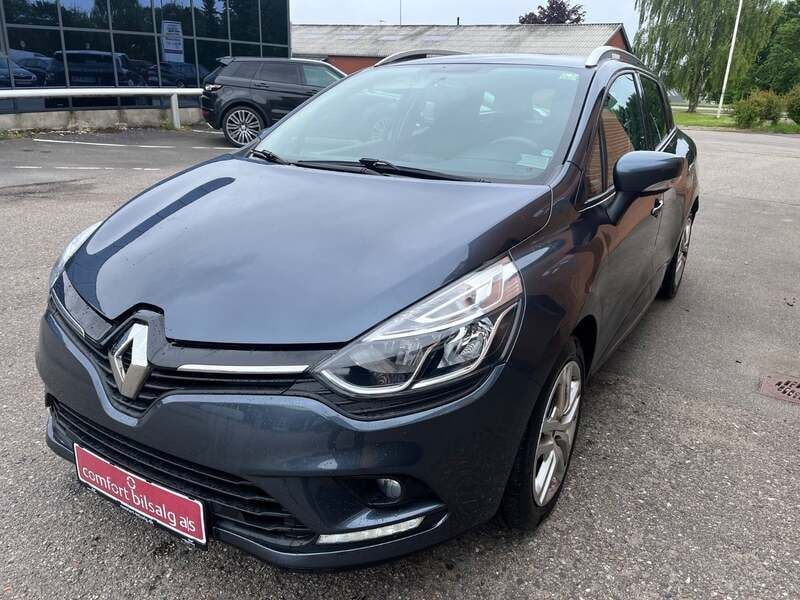 Gråmetal Brugt 2017 Renault Clio GrandTour Zen Stationcar | 79.900 kr. (Fair pris) - Billede 1/4