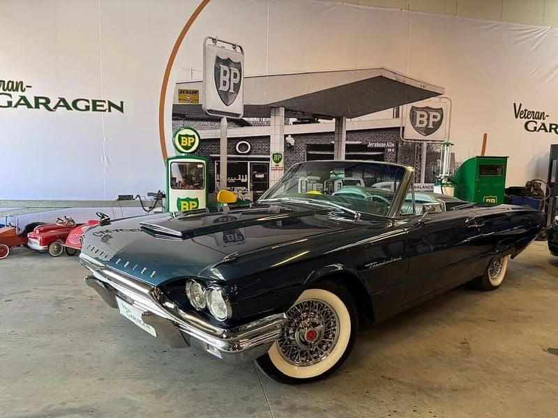 Blå Brugt 1964 Ford 300 Convertible Cabriolet | 259.900 kr. - Billede 1/4