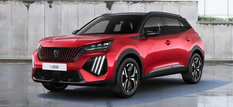 Rødmetal Ny 2024 Peugeot e-2008 GT SUV | 214.900 kr. (Fair pris) - Billede 1/4