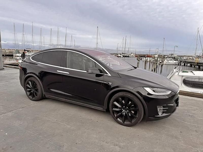 Brugt Tesla Model X 386 kW (525 HK) 2017 Sort SUV