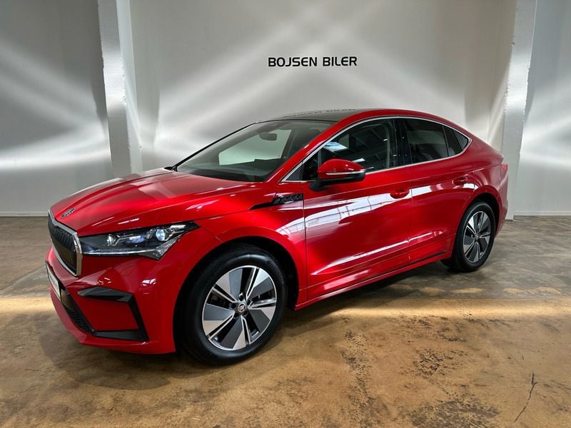 Red velvet Brugt 2024 Skoda Enyaq iV SUV | 319.990 kr. (Fair pris) - Billede 1/3