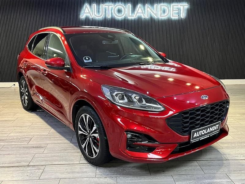 Bordeauxmetal Brugt 2021 Ford Kuga ST-Line X SUV | 174.800 kr. (Fair pris) - Billede 1/4