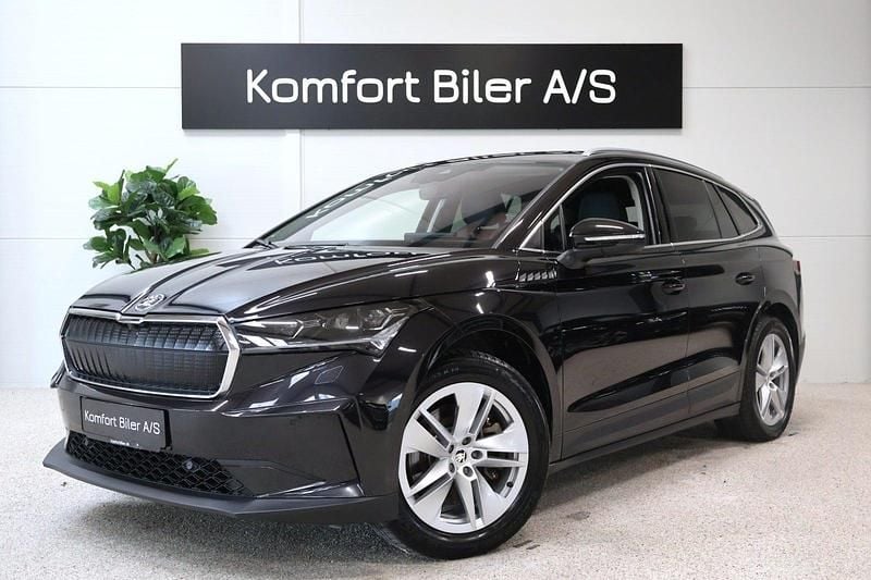 Sortmetal Brugt 2022 Skoda Enyaq iV Suite SUV | 239.900 kr. (Fair pris) - Billede 1/4
