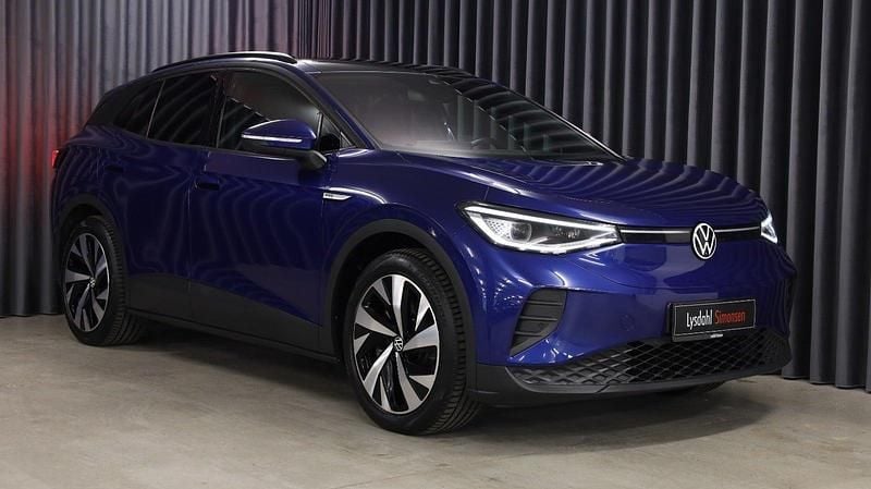 Blåmetal Brugt 2021 VW ID.4 Pro Performance SUV | 259.900 kr. (Dyr) - Billede 1/4