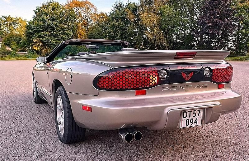 Brugt Pontiac Firebird 312 HK (229 kW) 1969 Hvid Cabriolet
