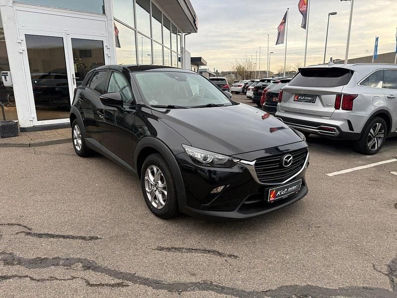 Sortmetal Brugt 2019 Mazda CX-3 Vision SUV | 149.800 kr. (God pris) - Billede 1/4
