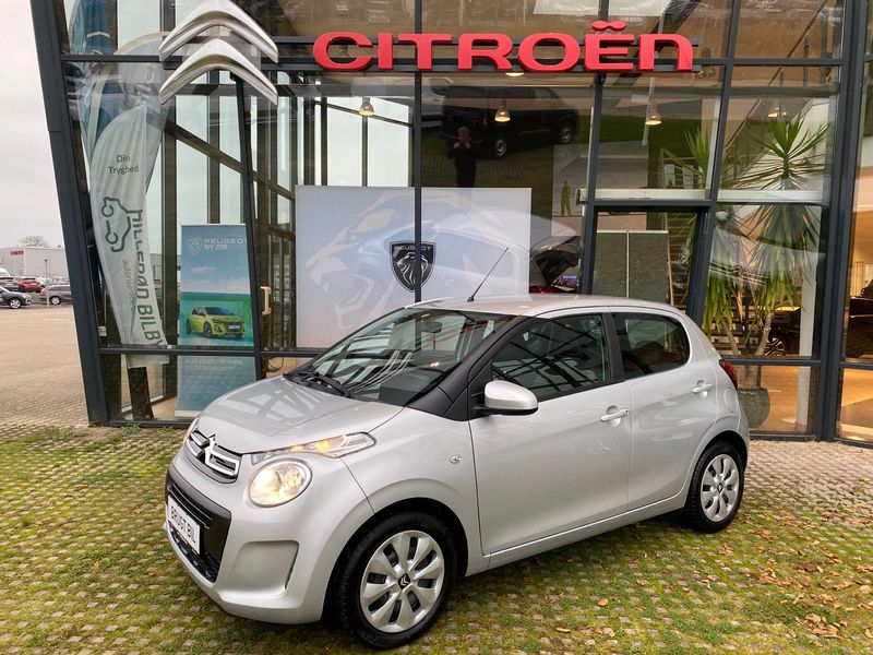 Sølv Brugt 2021 Citroën C1 Hatchback | 94.900 kr. (Lidt for dyr) - Billede 1/4