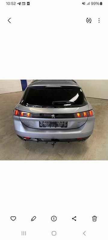 Brugt Peugeot 508 GT-line 225 HK (165 kW) 2020 Rød Sedan