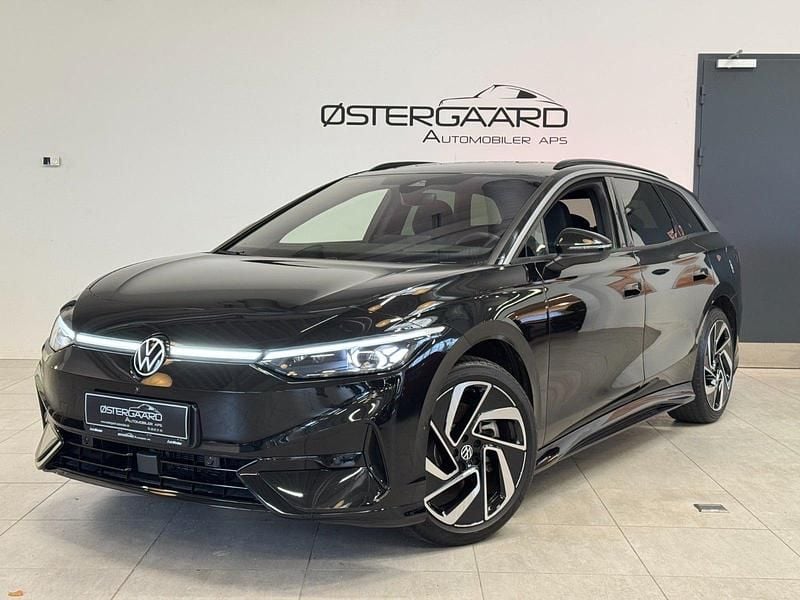 Brugt VW ID.7 Style 210 kW (286 HK) 2024 Sortmetal Stationcar