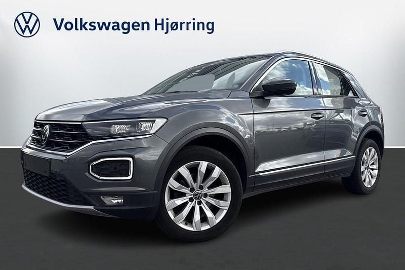 Gråmetal Brugt 2020 VW T-Roc Sport SUV | 199.900 kr. (God pris) - Billede 1/4