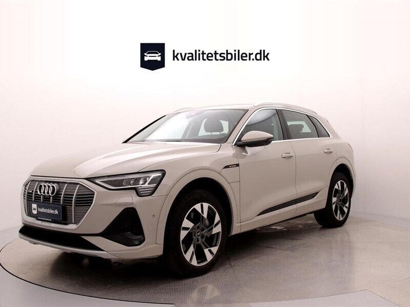 Beige Brugt 2021 Audi e-tron S-Line SUV | 249.900 kr. (Super pris) - Billede 1/4