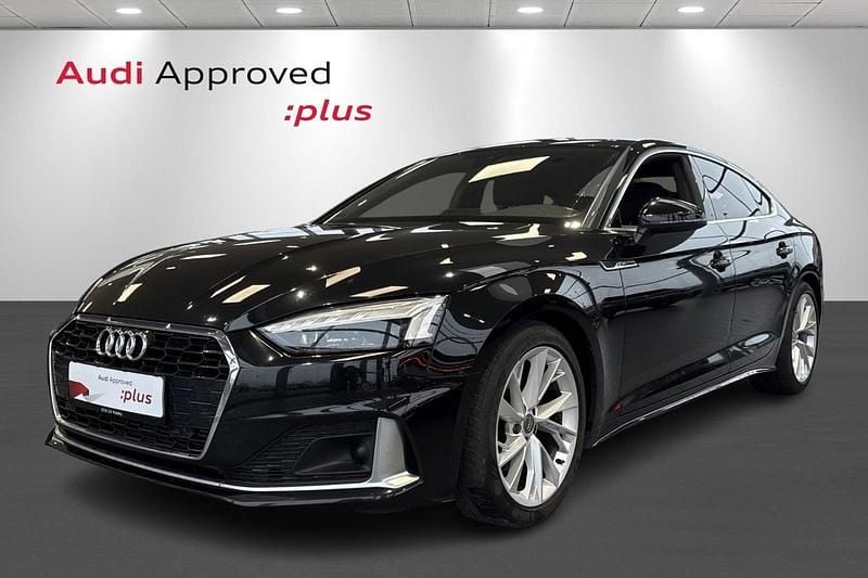 Sortmetal Brugt 2020 Audi A5 Sportback Advanced Hatchback | 319.900 kr. (Fair pris) - Billede 1/4