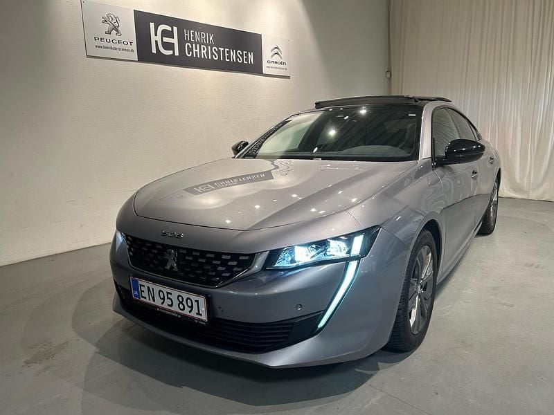 Grå artense metal Brugt 2021 Peugeot 508 GT Sedan | 229.900 kr. (Lidt for dyr) - Billede 1/4