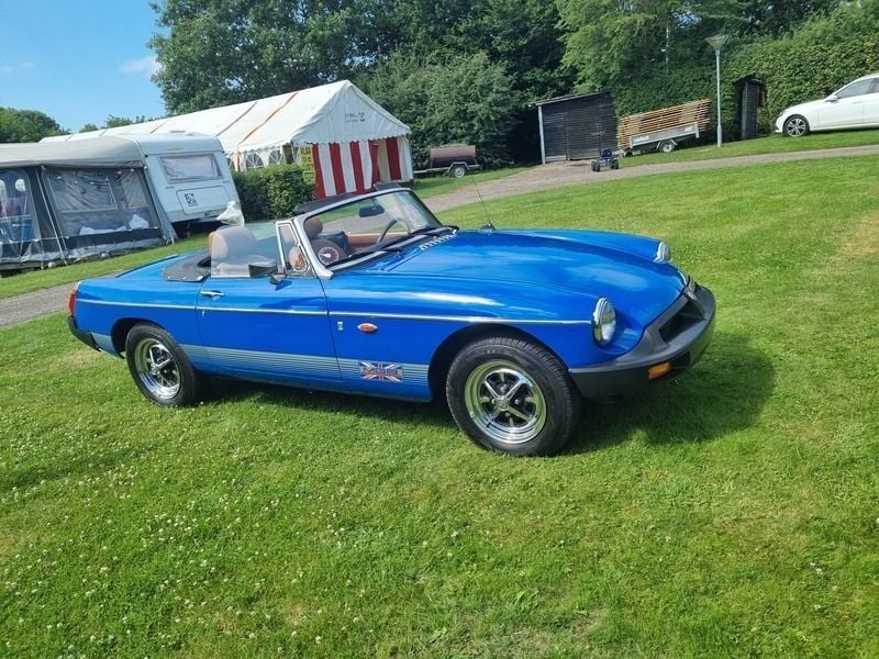 Blå Brugt 1975 MG B | 108.500 kr. - Billede 1/4