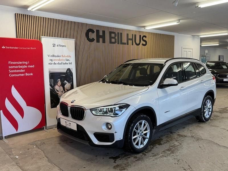 Hvidmetal Brugt 2016 BMW X1 Advantage SUV | 159.500 kr. (Fair pris) - Billede 1/4