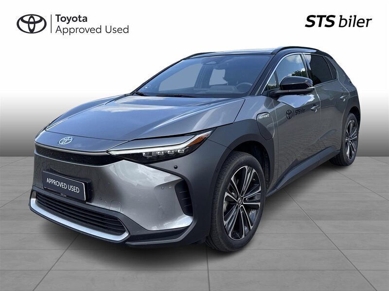 Deep metal grey/astral black Brugt 2024 Toyota bZ4X Executive SUV | 309.900 kr. (Fair pris) - Billede 1/3