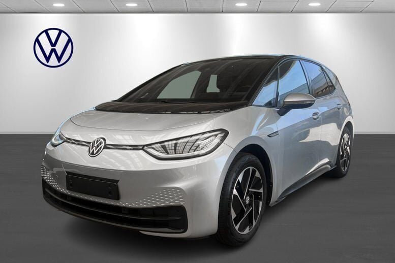 Sølvmetal Brugt 2021 VW ID.3 Family Hatchback | 169.900 kr. (Fair pris) - Billede 1/4