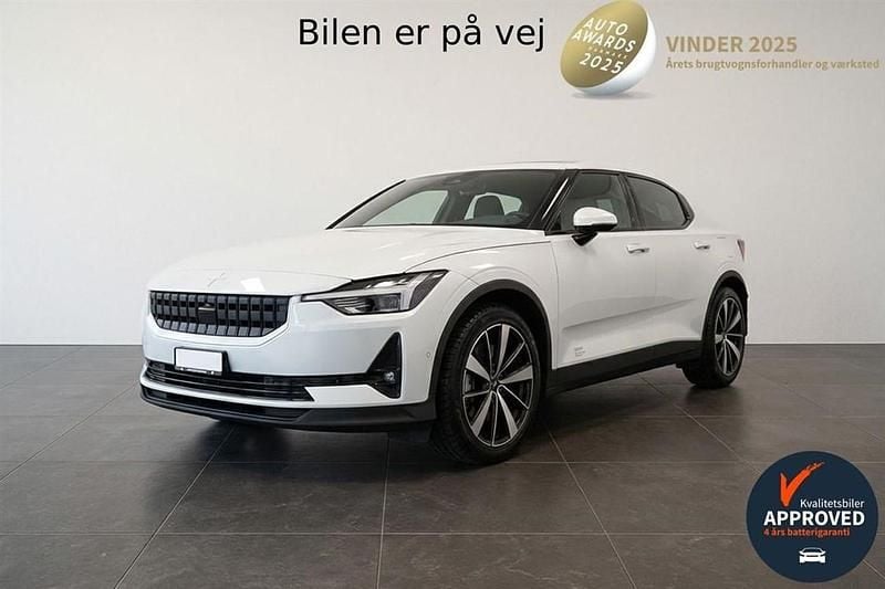 Brugt Polestar 2 300 kW (408 HK) 2020 Hvid Hatchback