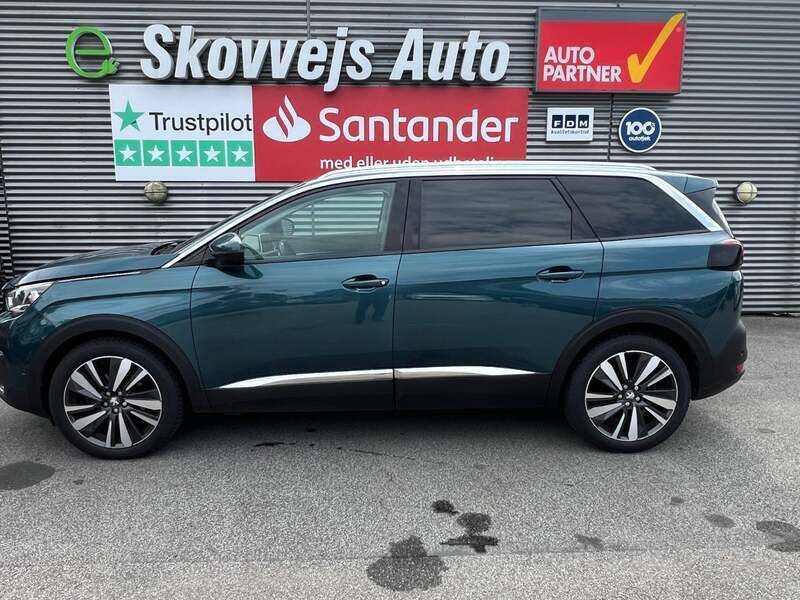 Grønmetal Brugt 2019 Peugeot 5008 Allure MPV | 199.900 kr. (God pris) - Billede 1/4