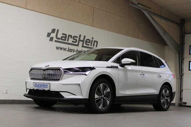 Hvidmetal Brugt 2024 Skoda Enyaq iV Loft SUV | 349.800 kr. (God pris) - Billede 1/4