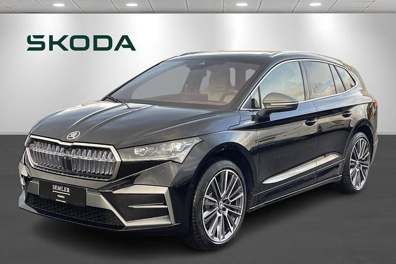 Sortmetal Brugt 2024 Skoda Enyaq iV LAURIN & KLEMENT SUV | 399.900 kr. (Fair pris) - Billede 1/4