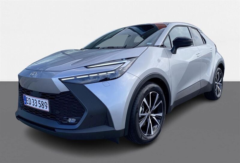 Shimmering silver Ny 2024 Toyota C-HR Multidrive S SUV | 359.900 kr. - Billede 1/4