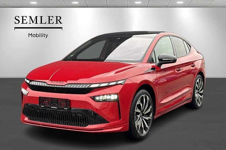 Rødmetal Brugt 2026 Skoda Enyaq iV SportLine SUV | 419.900 kr. - Billede 1/4