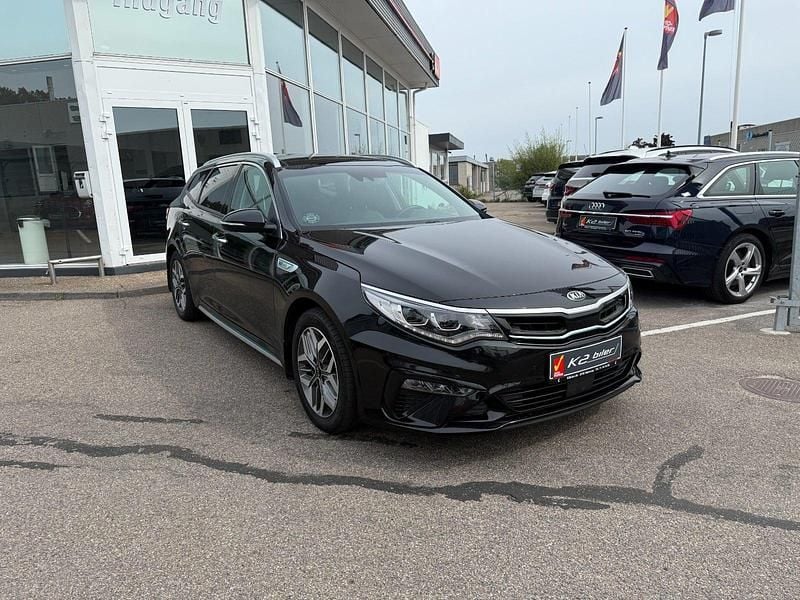 Sort Brugt 2020 Kia Optima Hybrid 2 Sedan | 154.800 kr. (Fair pris) - Billede 1/4