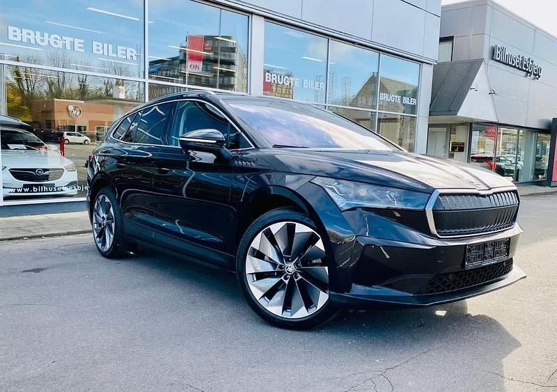 Brugt Skoda Enyaq iV Suite 150 kW (204 HK) 2021 Sortmetal SUV