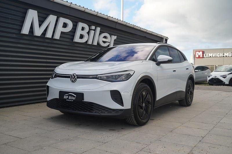 Hvid Brugt 2024 VW ID.4 Life SUV | 234.900 kr. (God pris) - Billede 1/4