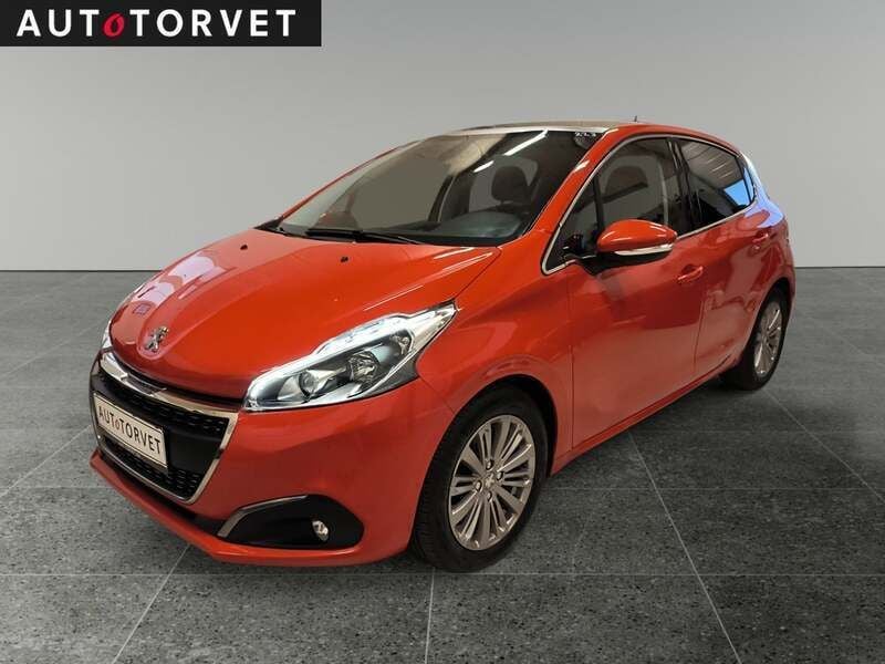 Orangemetal Brugt 2019 Peugeot 208 Hatchback | 69.700 kr. (God pris) - Billede 1/4