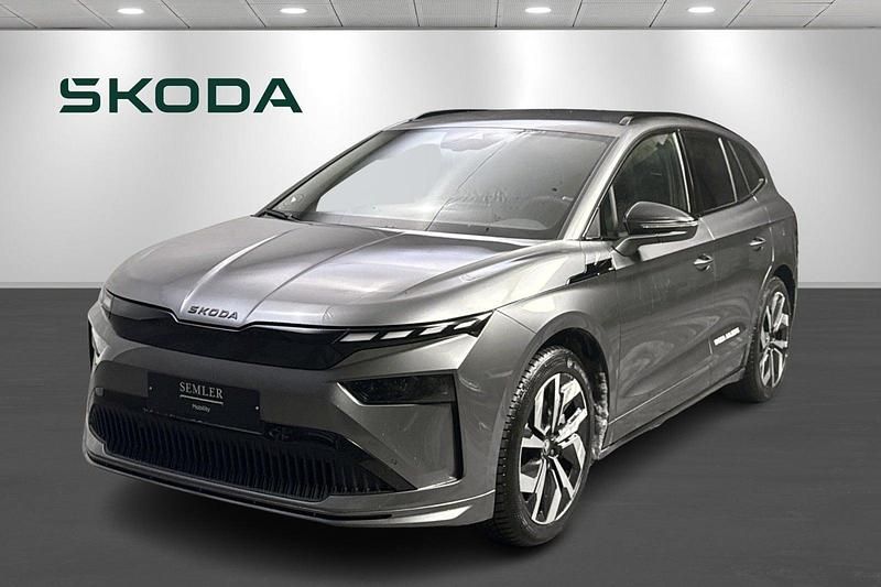 Gråmetal Brugt 2025 Skoda Enyaq iV SportLine SUV | 384.900 kr. (Fair pris) - Billede 1/4