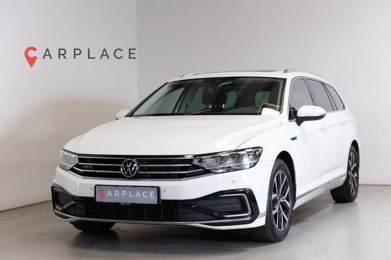 Hvid Brugt 2021 VW Passat GTE Stationcar | 254.900 kr. (Fair pris) - Billede 1/4