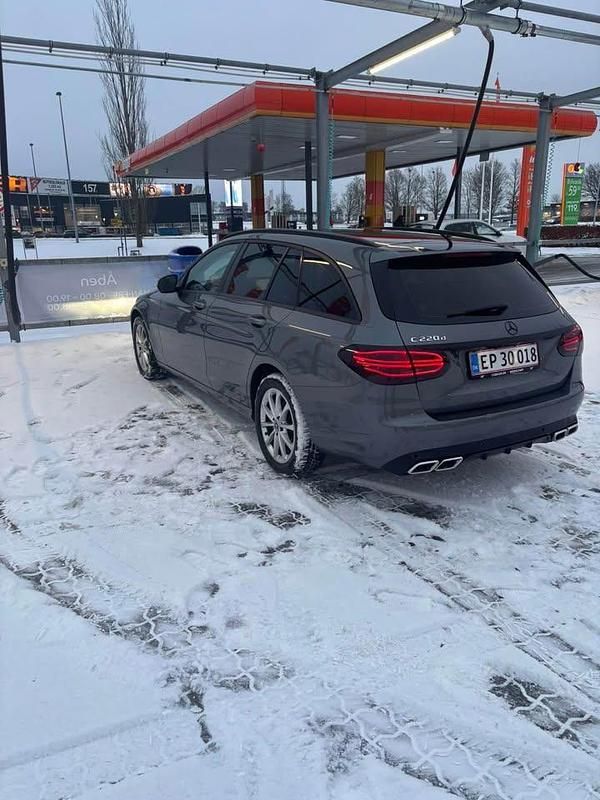 Brugt Mercedes C220 170 HK (125 kW) 2018 Grå Stationcar