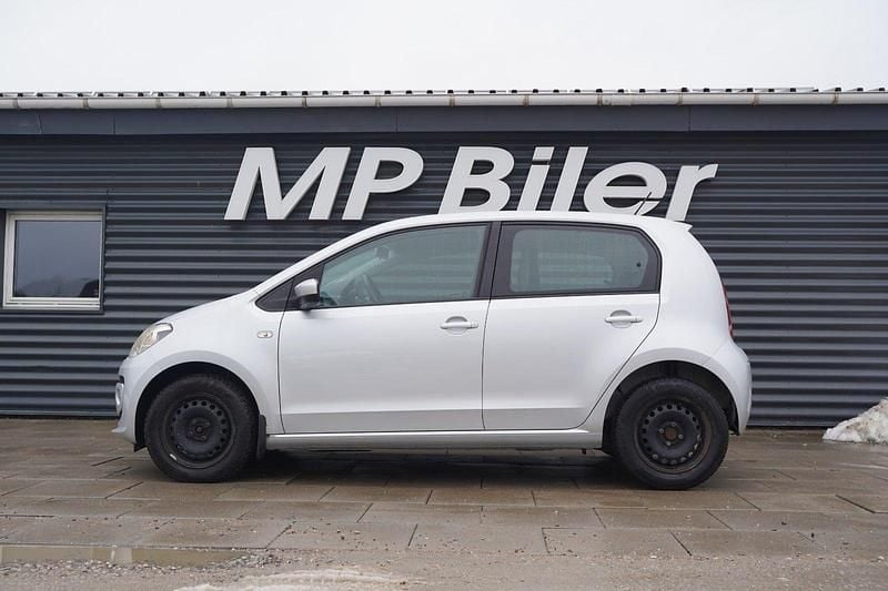 Brugt VW up! high up! 75 HK (55 kW) 2014 Sølvmetal Hatchback